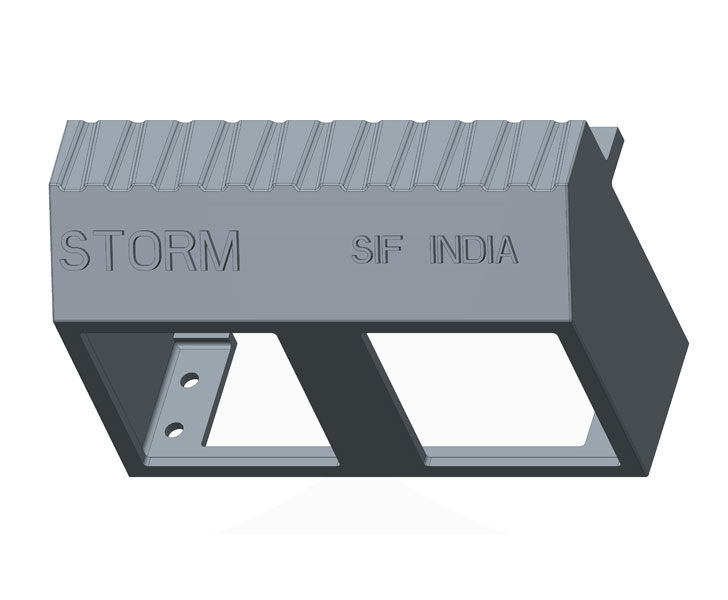 600 MM SIDE ENTRY CURVE KERB GULLY