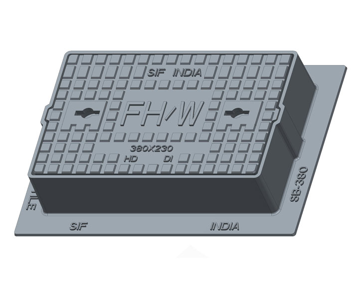 CIRCULAR SURFACE BOX SQUARE