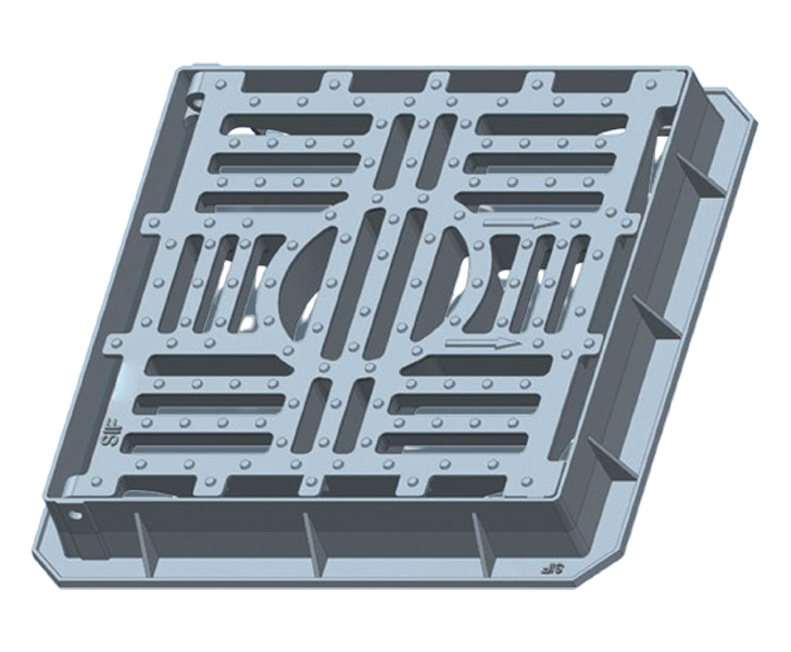 HINGED GULLY GRATING